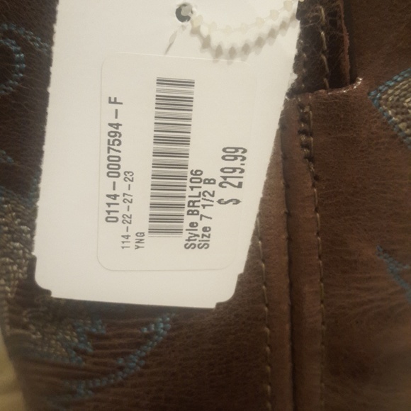 Justin boots 7.5 b - Picture 5 of 6